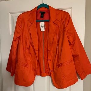 Lane Bryant Blazer - Size 20 Coral